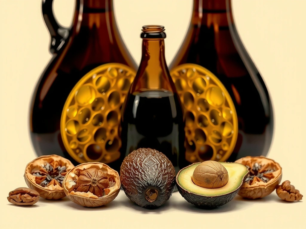 Mikroskopische Ölstruktur